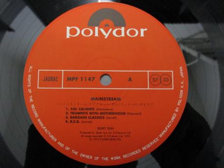 Quiet Sun Mainstream Japan Orig. LP OBI