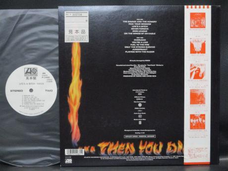 Raven Life's A Bitch Japan Orig. PROMO LP OBI