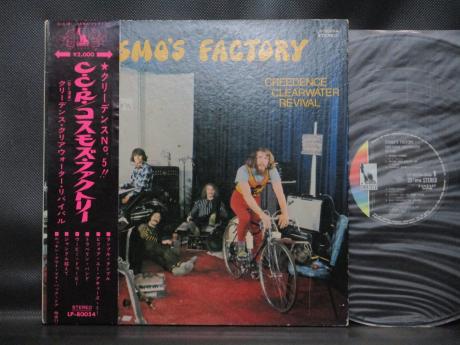 CCR Creedence Clearwater Revival Cosmo’s Factory Japan Early Press LP OBI G/F