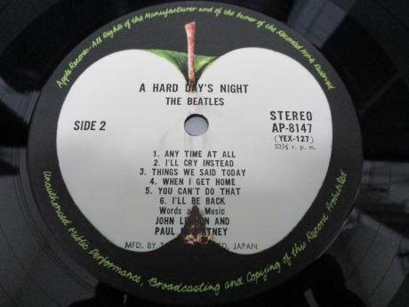 Beatles A Hard Day's Night Japan Forever LP GREEN OBI DIF