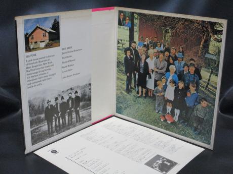 The Band Music From Big Pink Japan Rare LP ROCK NOW PINK OBI