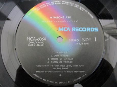 Wishbone Ash 1st S/T Same Title Japan Tour ED LP BLUE OBI