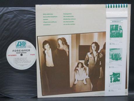 Foreigner Head Games Japan Orig. LP OBI INSERT