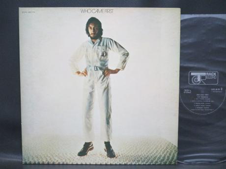 Pete Townshend Who Came First Japan Orig. LP POSTER-INSERT