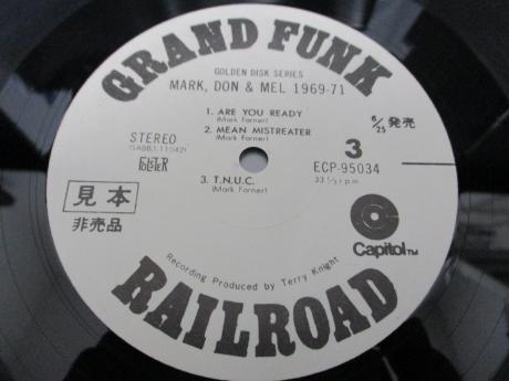 Grand Funk Railroad Mark Don & Mel 1969 - 1971 Japan PROMO 2LP OBI COMPLETE