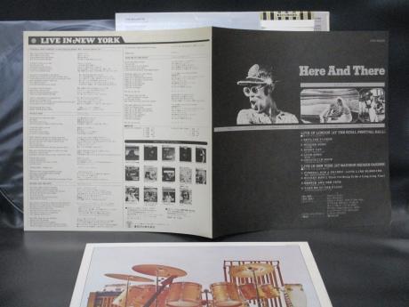Elton John Here and There Japan Orig. LP OBI