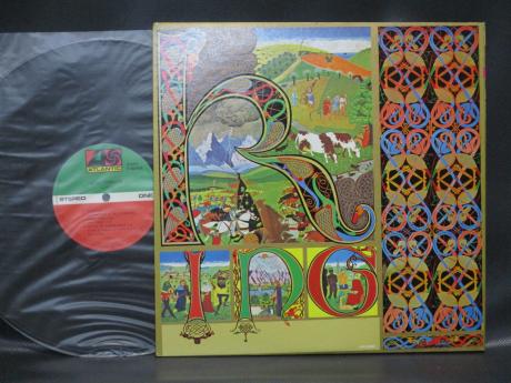 King Crimson Lizard Japan Early Press LP OBI
