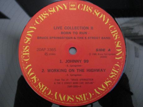 Bruce Springsteen Live Collection II Japan ONLY LP (12”) OBI