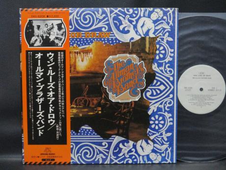 Allman Brothers Band Win Lose or Draw Japan PROMO LP OBI WHITE LABEL