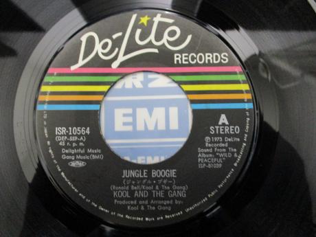 Kool and the Gang Jungle Boogie Japan Orig. 7" Rare PS
