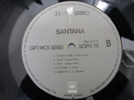Santana Gift Pack Series Japan Only LTD BOX 2P SET OBI POSTER