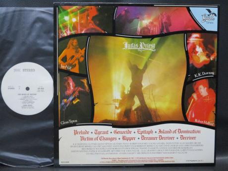 Judas Priest Sad Wings of Destiny Japan PROMO LP WHITE LABEL