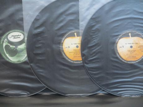 George Harrison All Things Must Pass Japan Rare 3LP BOX SET OBI COMPLETE