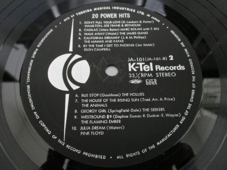 Pink Floyd T.REX VA 20 Power Hits Japan ONLY LP OBI SHRINK