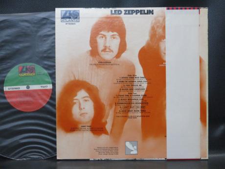 Led Zeppelin 1st Same Title Japan 10th Anniv LTD LP OBI