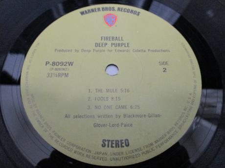 Deep Purple Fireball Japan Orig. LP 2OBI