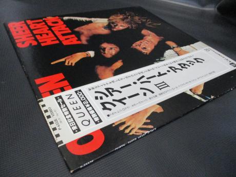 Queen Sheer Heart Attack Japan Tour ED LP GRAY OBI