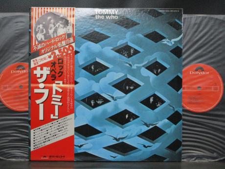 WHO Tommy Japan LTD 2LP RED OBI INSERT