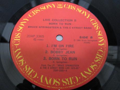 Bruce Springsteen Live Collection II Japan ONLY LP (12”) OBI