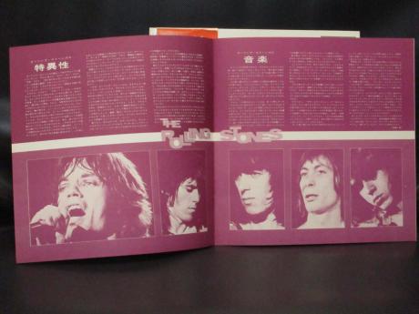 Rolling Stones GEM Japan ONLY 2LP OBI + 7" 1972