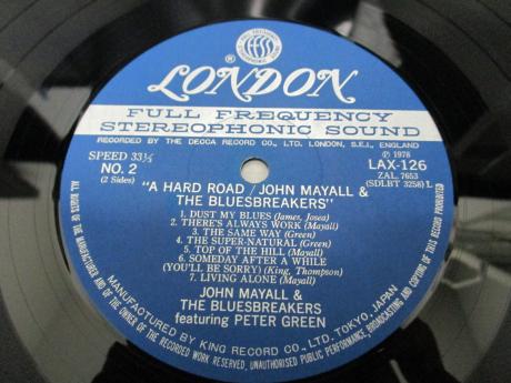 John Mayall & the Bluesbreakers A Hard Road OBI