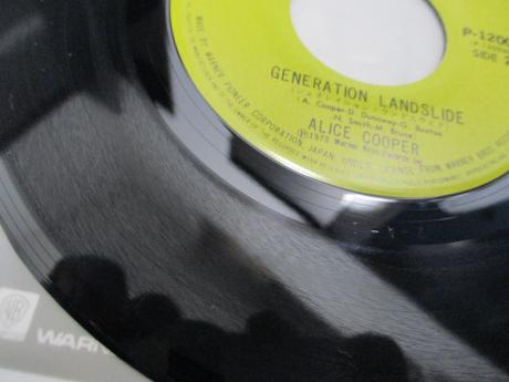 Alice Cooper Hello Hooray Japan Orig. 7" RARE PS