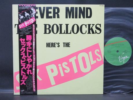 Sex Pistols Never Mind the Bollocks Japan Virgin ED LP OBI