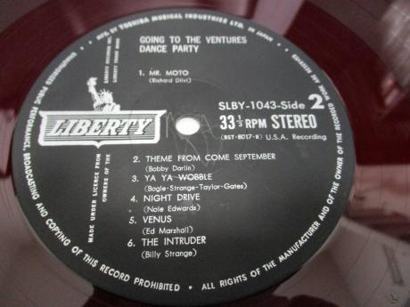Ventures Going to the Dance Party! Japan LP RED WAX DIF