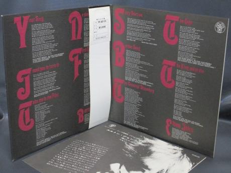 Elton John 2nd Same Title Japan Orig. LP OBI RED WAX