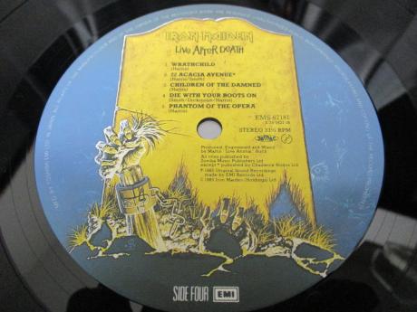 Iron Maiden Live After Death Japan Orig. 2LP OBI