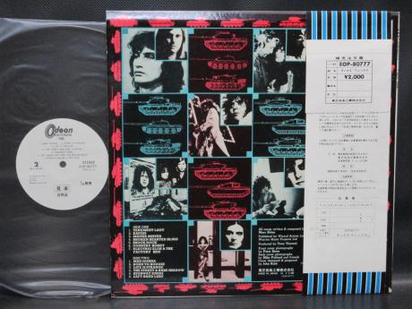 Marc Bolan T.REX Tanx Japan PROMO LP OBI RARE POSTER