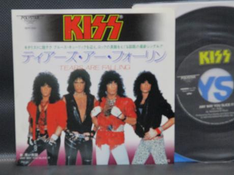 Kiss Tears Are Falling Japan Orig. 7" RARE PS
