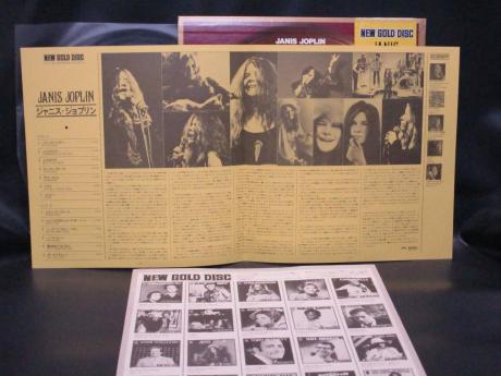 Janis Joplin New Gold Disc Japan ONLY LP OBI
