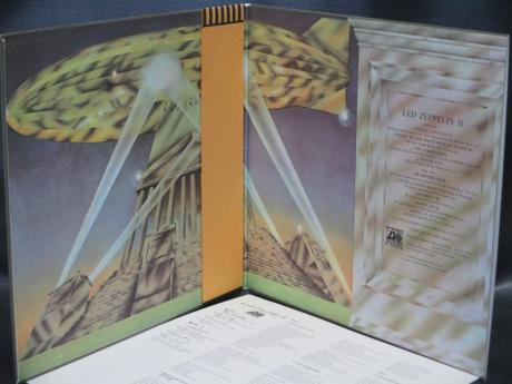 Led Zeppelin 2nd II Japan Rare LP OBI BIG POSTER