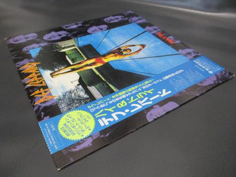 Def Leppard High ‘N’ Dry Japan Rare LP BLUE OBI