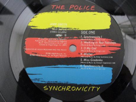 Police Synchronicity Japan Orig. LP OBI INSERT