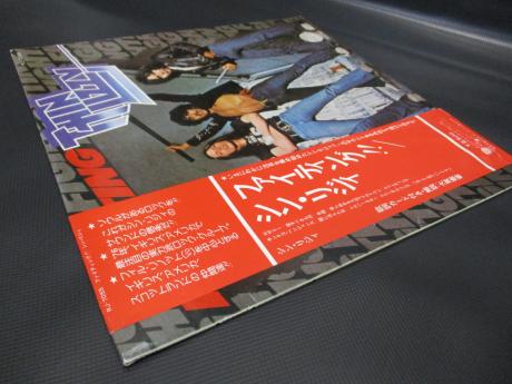 Thin Lizzy Fighting Japan Orig. PROMO LP OBI WHITE LABEL