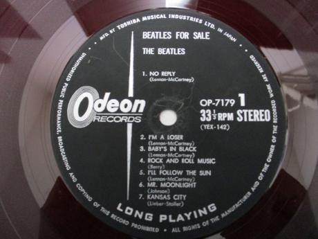 Beatles For Sale Japan Orig. LP G/F ODEON RED WAX