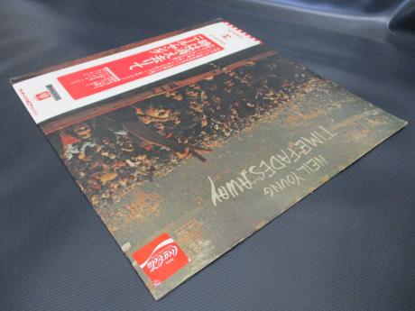 Neil Young Time Fades Away Japan Orig. LP OBI COMPLETE