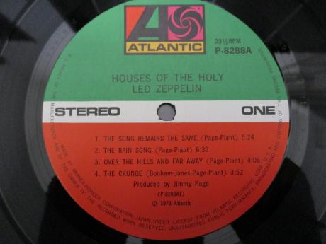 Led Zeppelin Houses of Holy Japan Orig. LP OBI