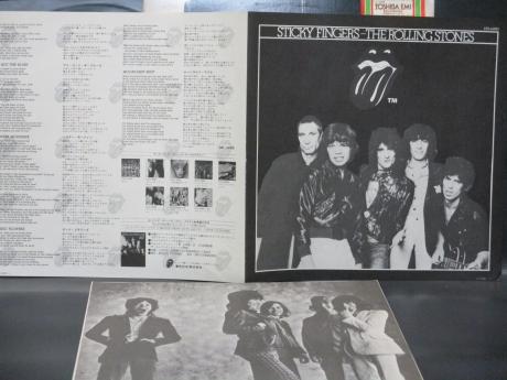 Rolling Stones Sticky Fingers Japan EMI LP OBI ZIPPER