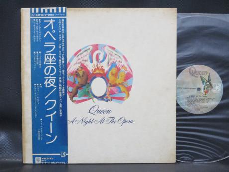 Queen A Night at the Opera Japan Orig. LP OBI INSERT