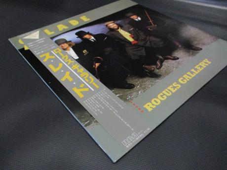 Slade Rogues Gallery Japan PROMO LP OBI WHITE LABEL