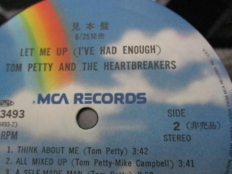 Tom Petty Let Me Up Japan Orig. PROMO LP OBI