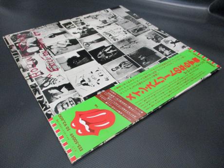 Rolling Stones Exile Main St Japan EMI 2LP OBI