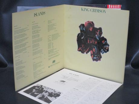 King Crimson Islands Japan Orig. LP OBI COMPLETE