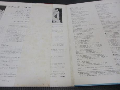 Elvis Presley Love Letters Japan Orig. LP G/F OBI AIRMAIL ENVELOPE