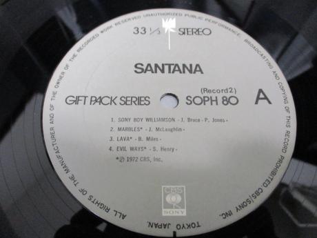 Santana Gift Pack Series Japan Only LTD BOX 2P SET OBI POSTER