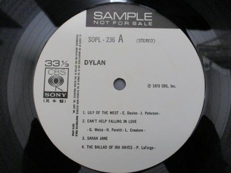 Bob Dylan Dylan Japan Orig. PROMO LP WHITE LABEL