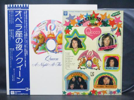 Backwood Records : Queen A Night at the Opera Japan Orig. LP OBI